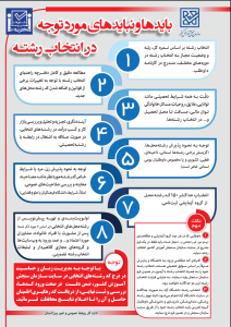 بایدها و نباید های انتخاب رشته کنکور